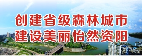 爆操骚妇创建省级森林城市 建设美丽怡然资阳